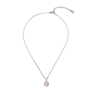 Pure and Simple Semi Precious Teardrop Silver Necklace