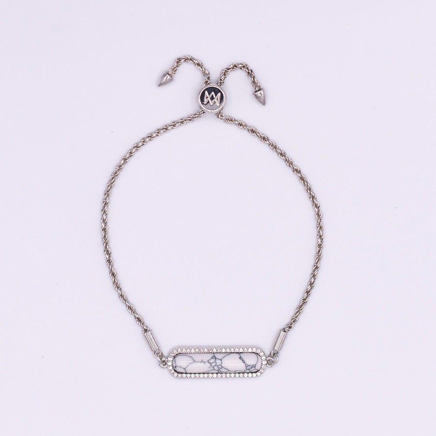 Semi Precious Bar Bracelet