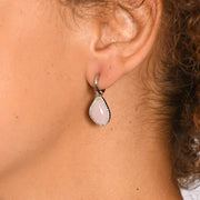 Semi Precious Organic Drop Earring